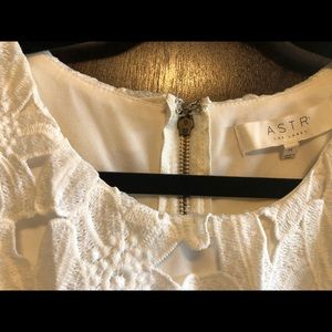 Nordstrom white sleeveless dress!